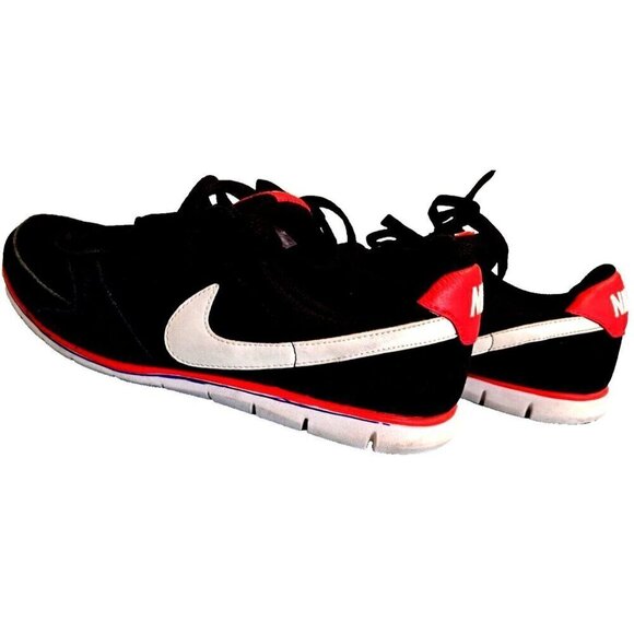 Nike Women's 7 Black White Siren Red Eclipse NM Low Cut Sneakers - Picture 6 of 10